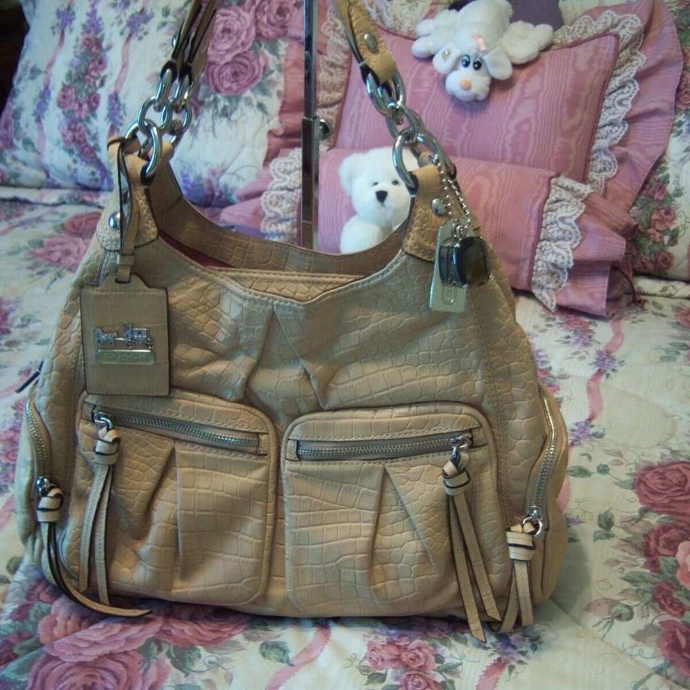 Coach Madison JORDANA Leather Shoulder Handbag